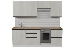 Кухонный гарнитур Амели компакт, 220 см 