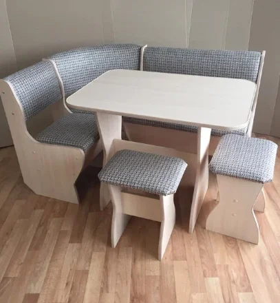 Кухонный уголок Аленка-5 (комплект со столом и табуретами) 